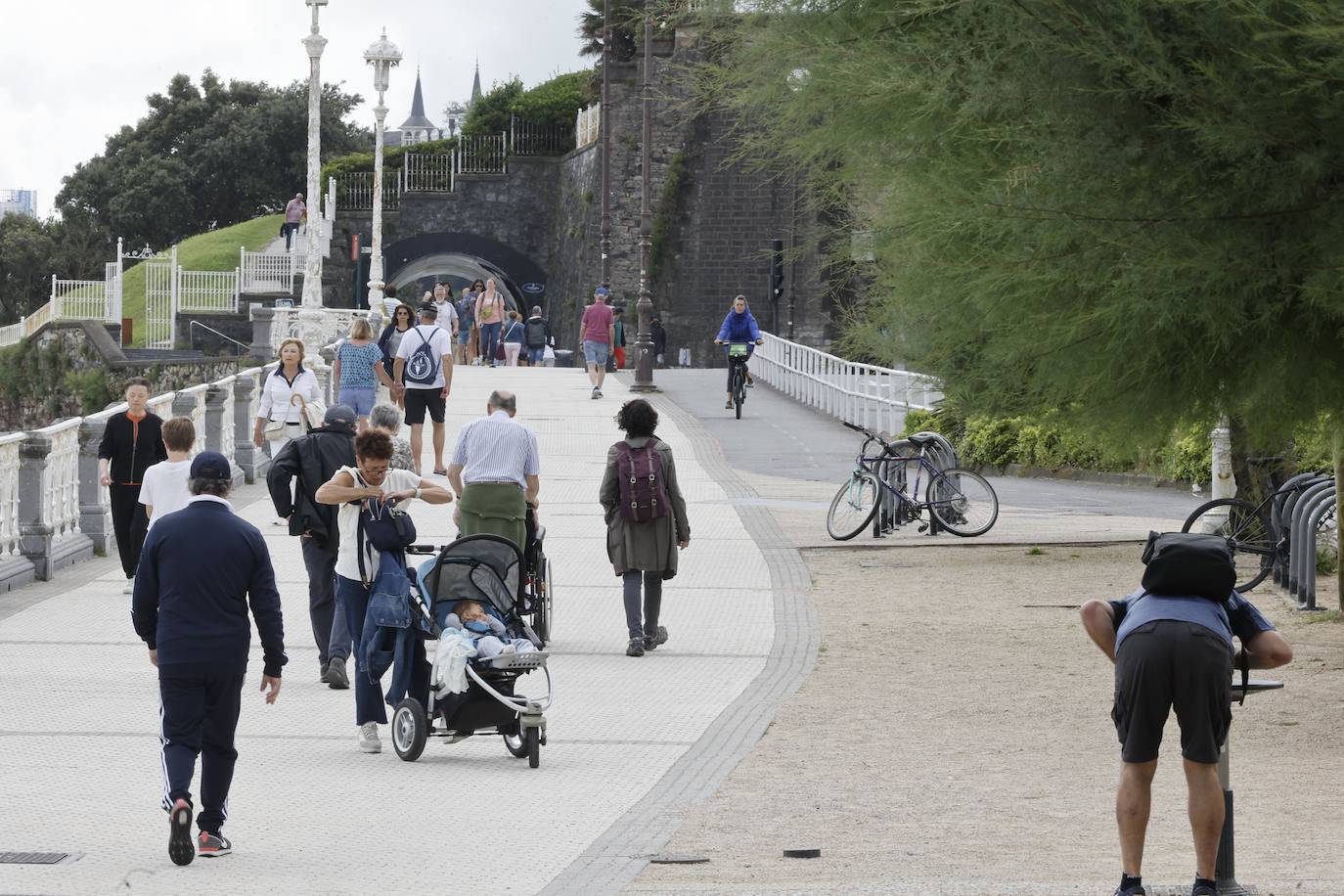 Julio se estrena con cielos grises y precipitaciones