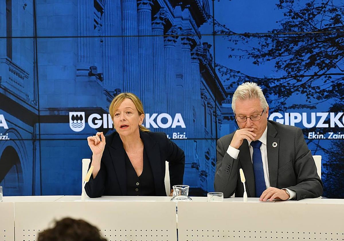 La comparecencia de Eider Mendoza y José Ignacio Asensio de este lunes.