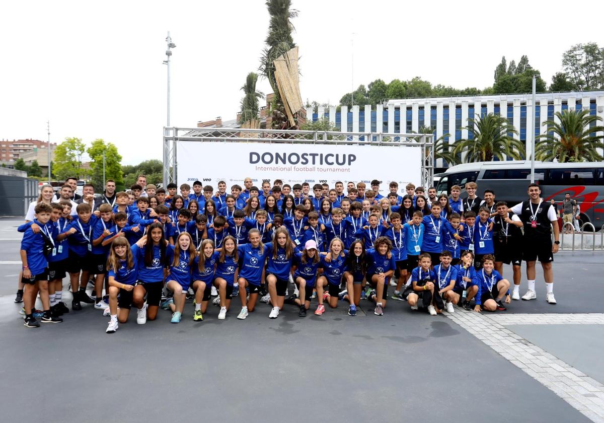 Donosti Cup-eko partidak Plazeta futbol zelaian