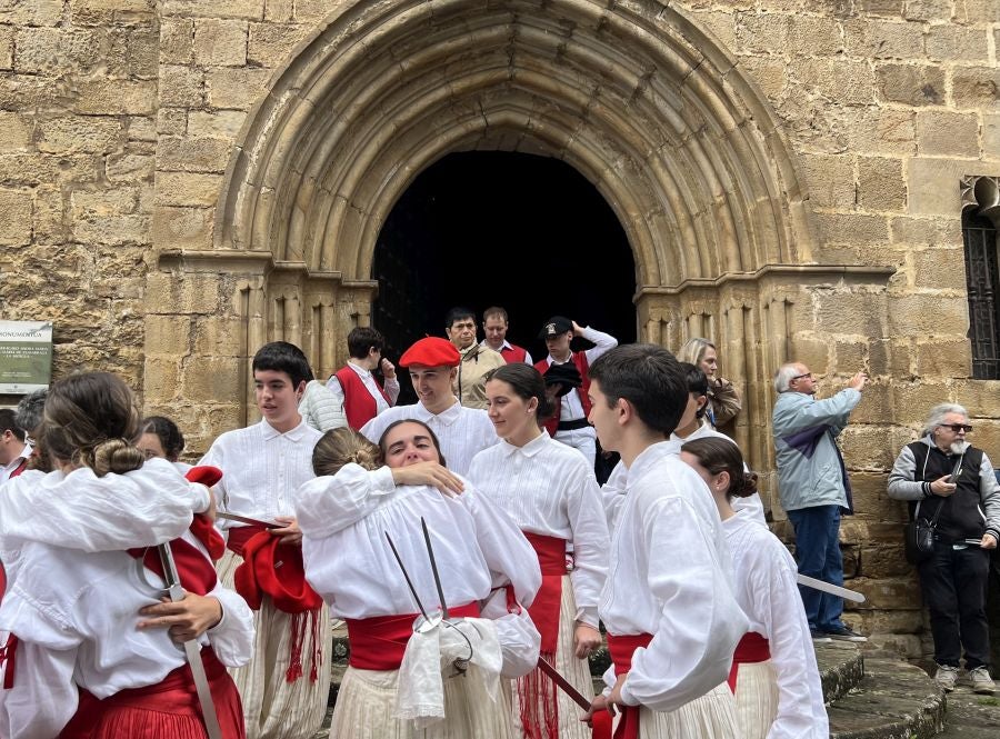 Ezpata Dantza a la Virgen en Zumarraga