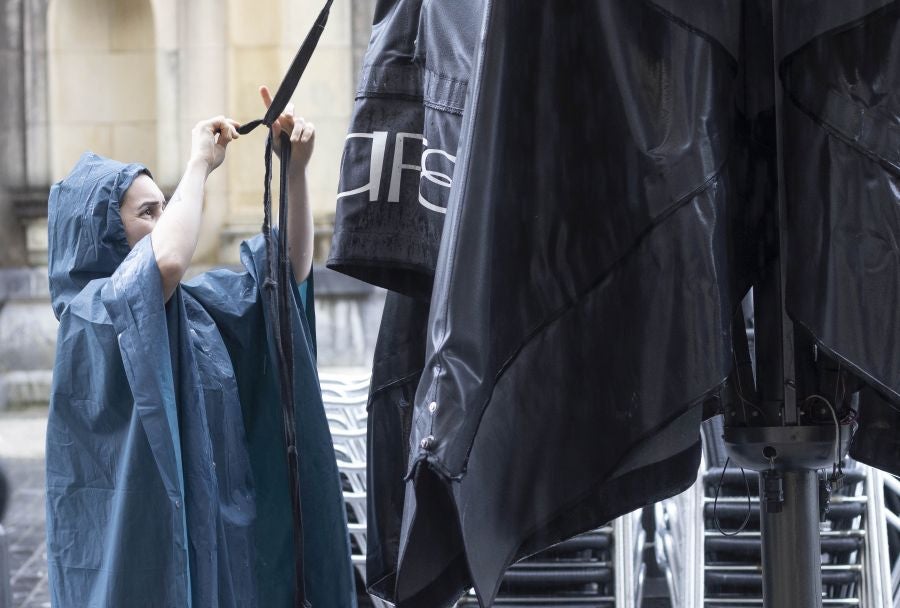 Julio arranca gris y lluvioso