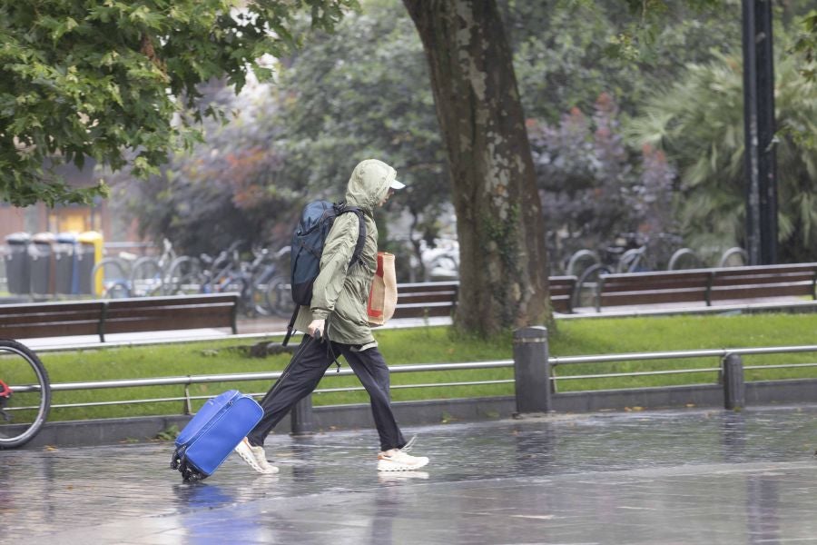 Julio arranca gris y lluvioso
