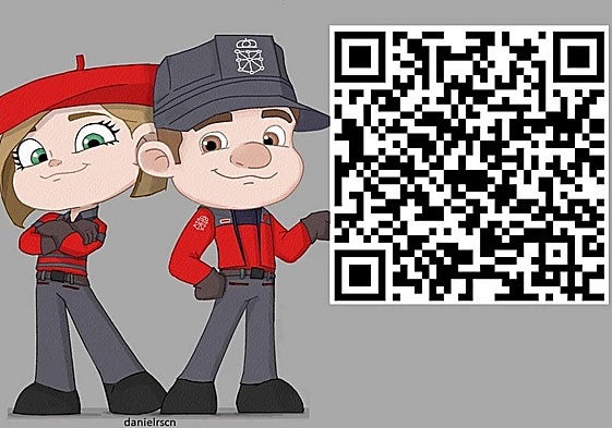 A través de este QR se accede a la presentación de denuncias on line de la Policía Foral de Navarra