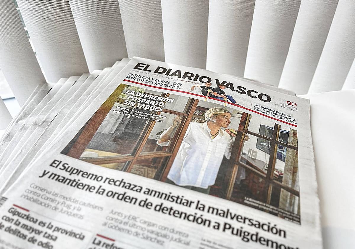 El Diario Vasco refuerza su liderazgo en Gipuzkoa y gana 12.000 lectores más