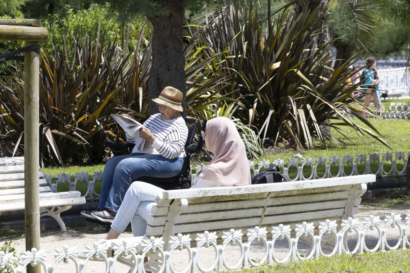 Un espejismo del verano en San Sebastián