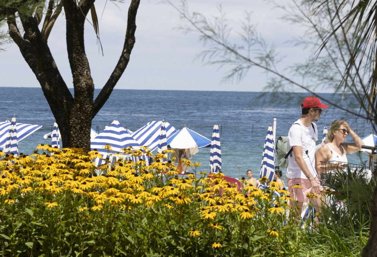 Un espejismo del verano en San Sebastián