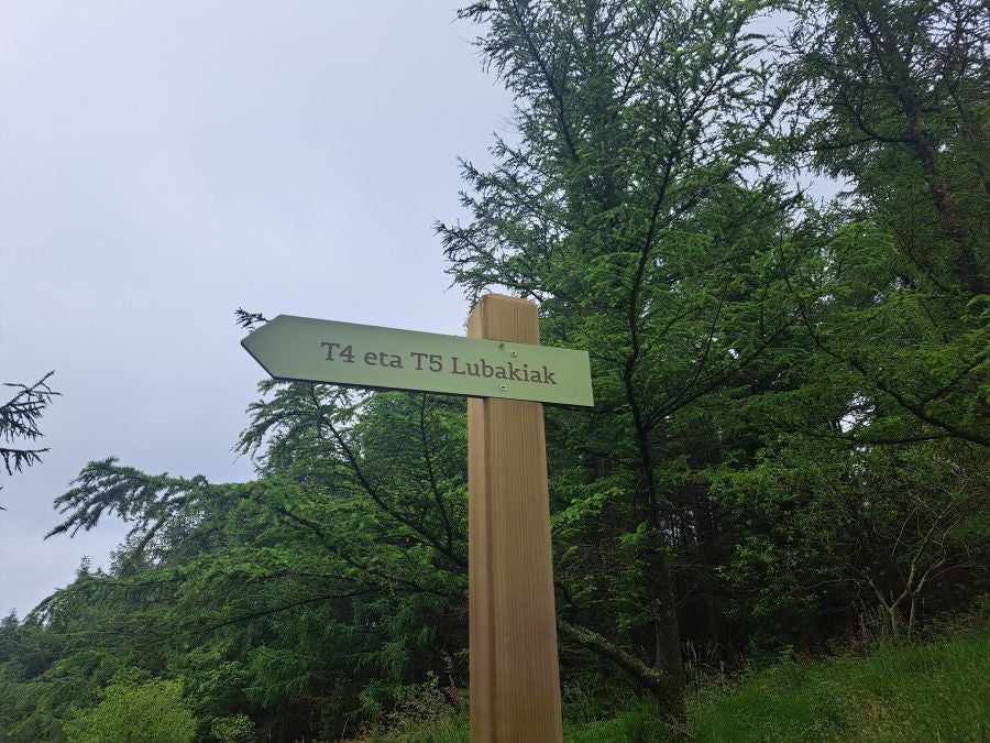 Paseo hasta la cima de Andatza