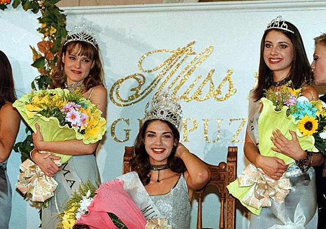 En 1999 cuando fue proclamada Miss Gipuzkoa.