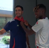 Nico Williams y Mikel Merino también celebran San Fermín en Alemania con la selección