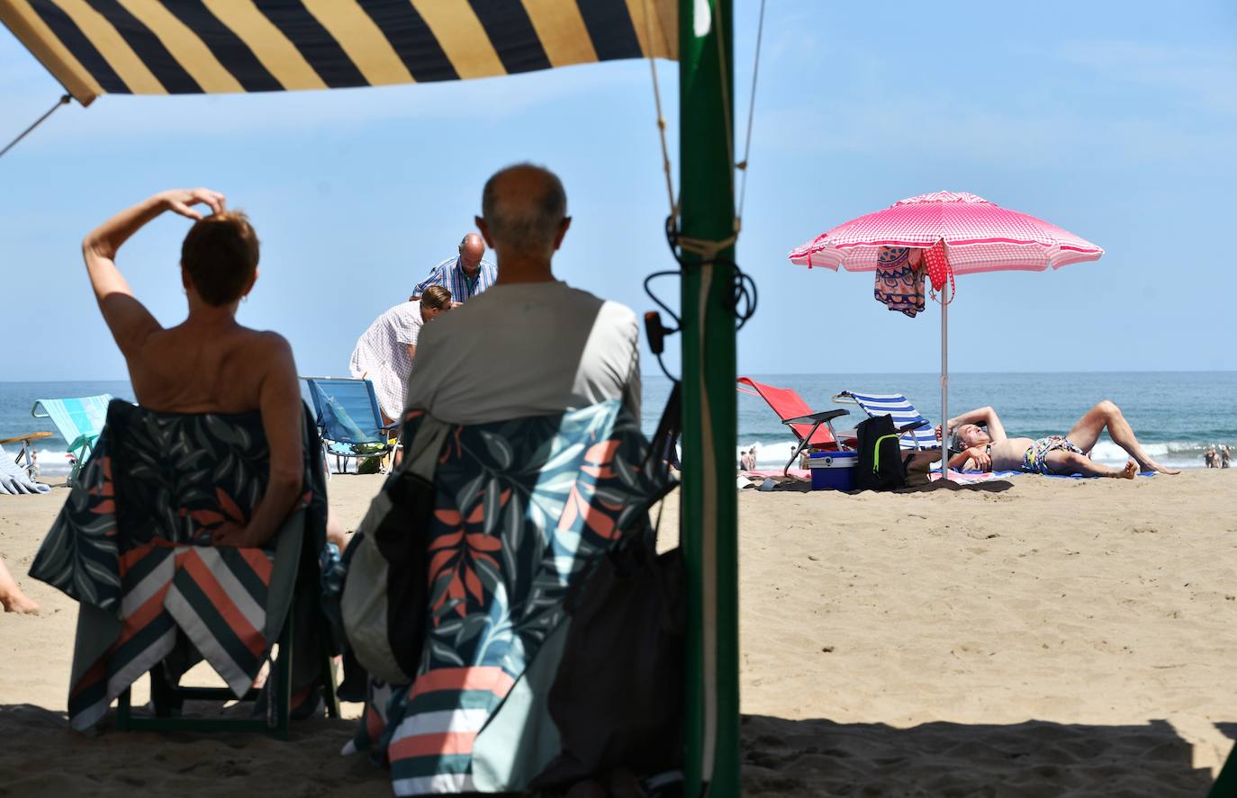 Playas y ríos por fin llenos en Gipuzkoa