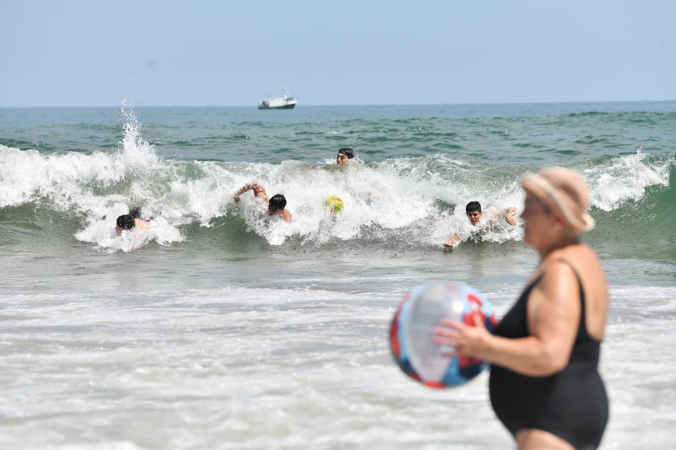 Playas y ríos por fin llenos en Gipuzkoa