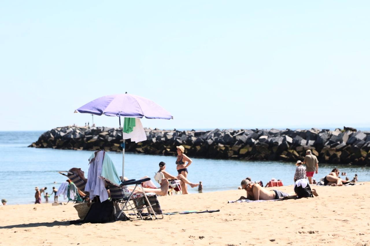 Playas y ríos por fin llenos en Gipuzkoa