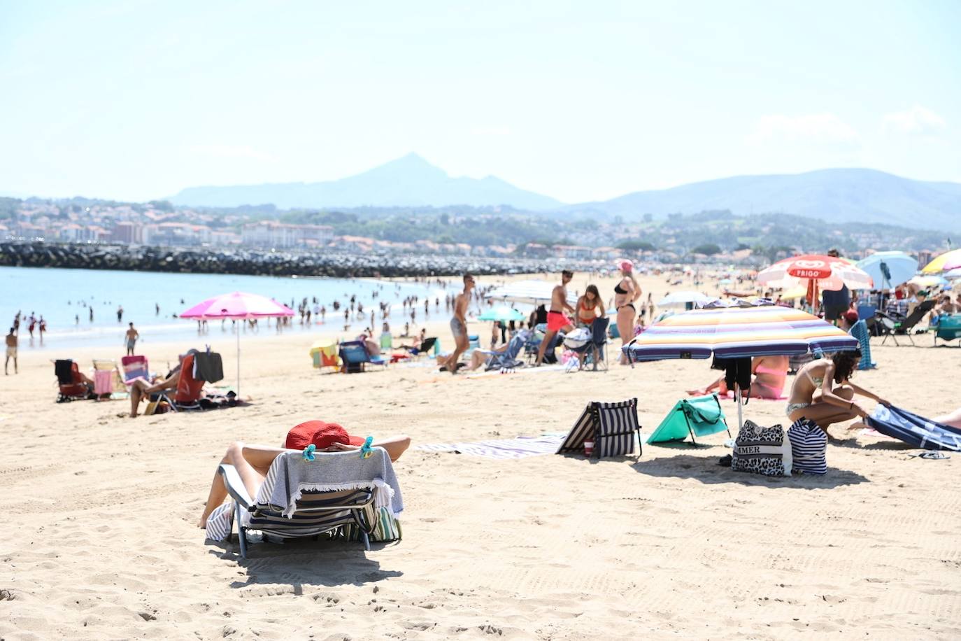 Playas y ríos por fin llenos en Gipuzkoa