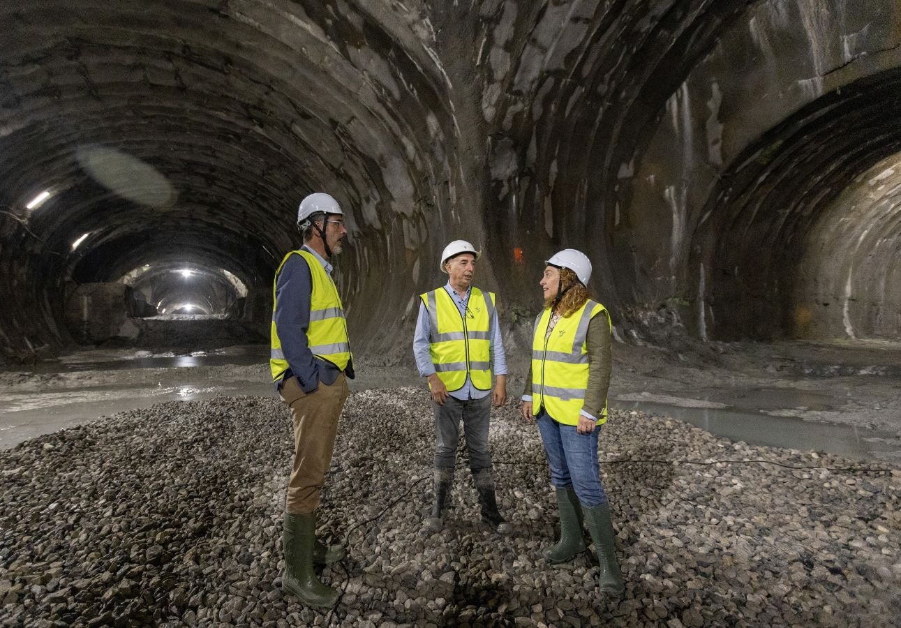 Así avanzan las obras en la línea del Topo de San Sebastián