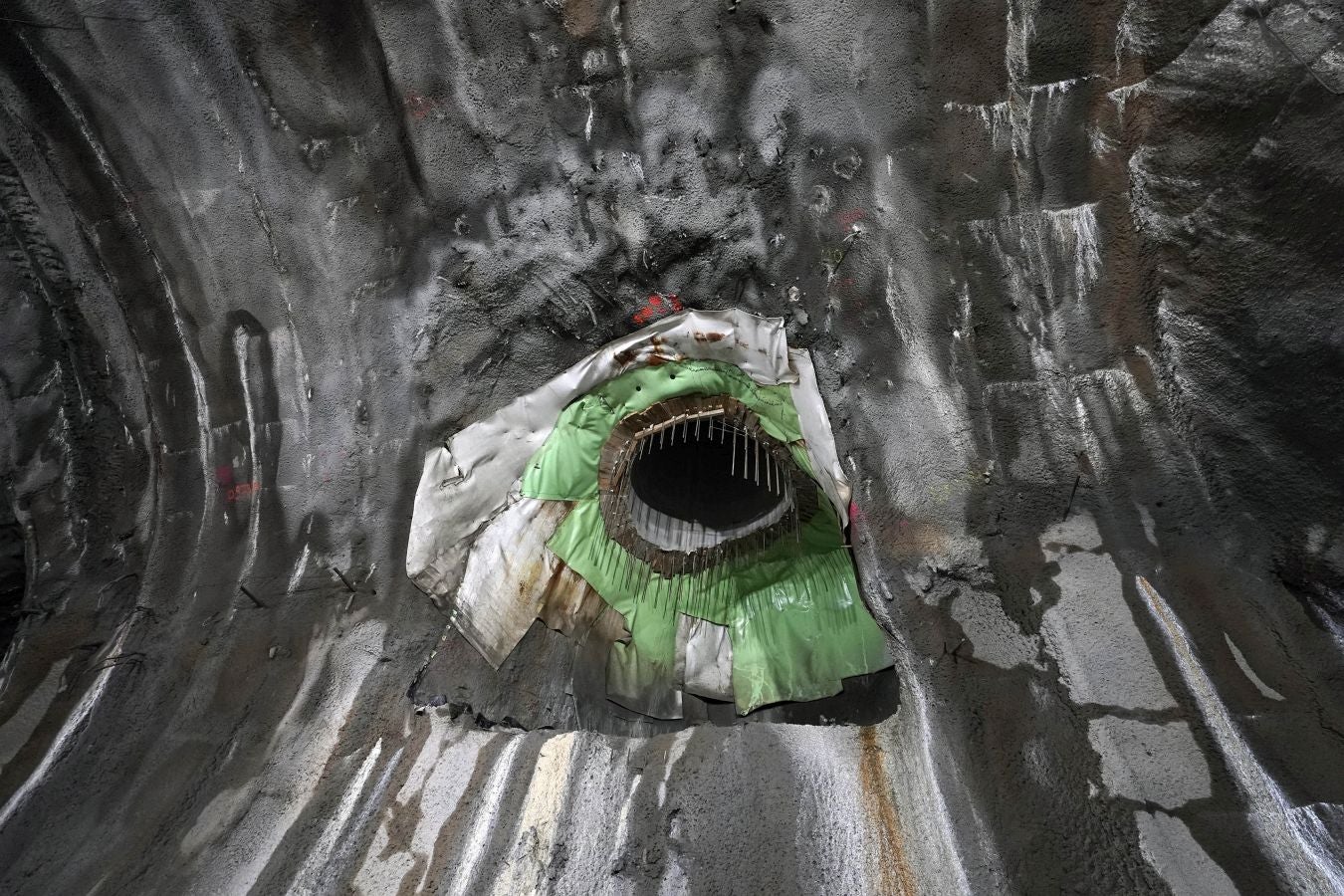 Así avanzan las obras en la línea del Topo de San Sebastián