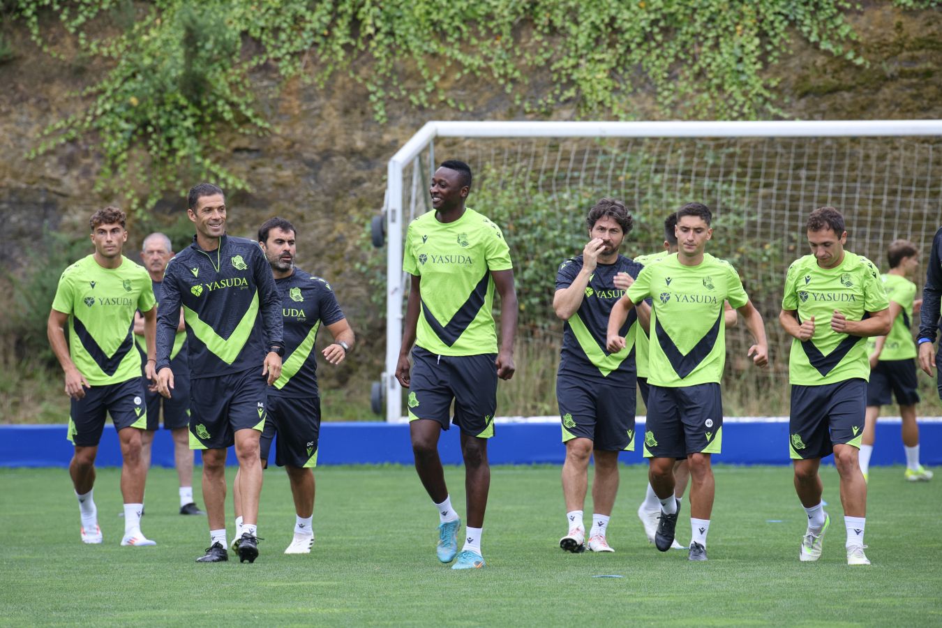 Segundo entrenamiento de la pretemporada