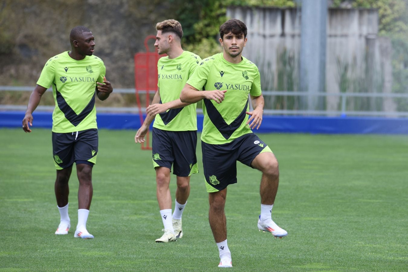 Segundo entrenamiento de la pretemporada