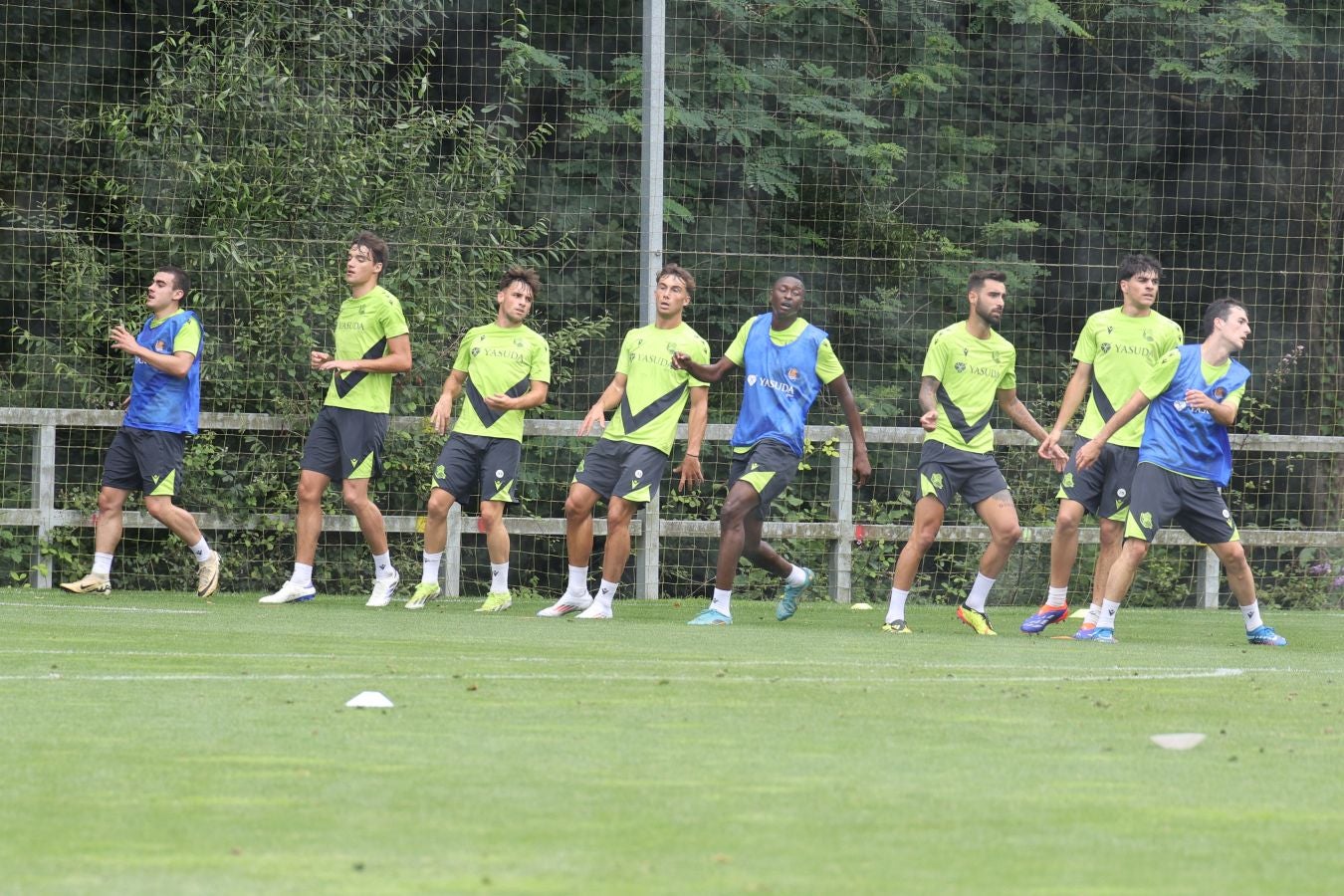 Segundo entrenamiento de la pretemporada