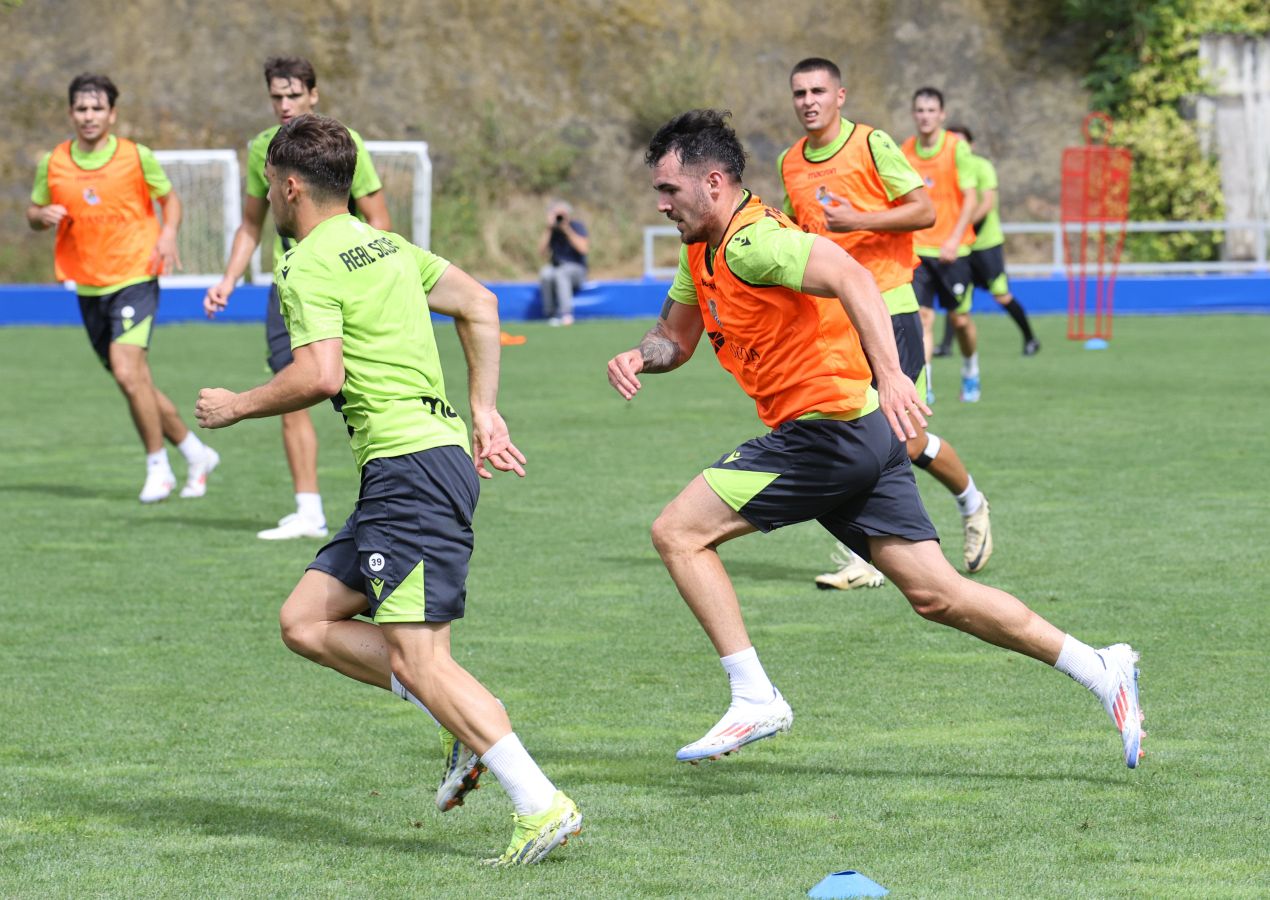 Segundo entrenamiento de la pretemporada