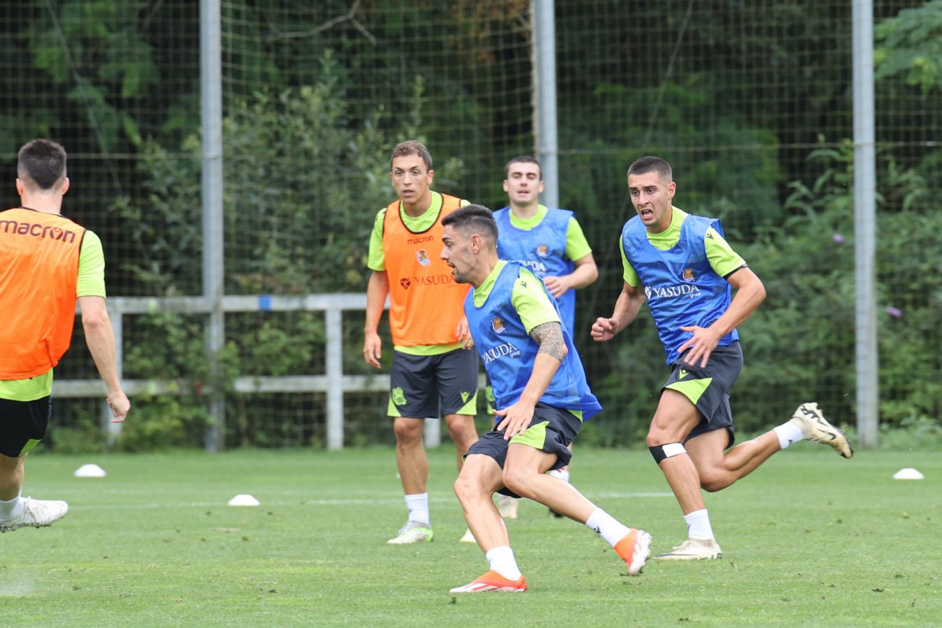 Segundo entrenamiento de la pretemporada