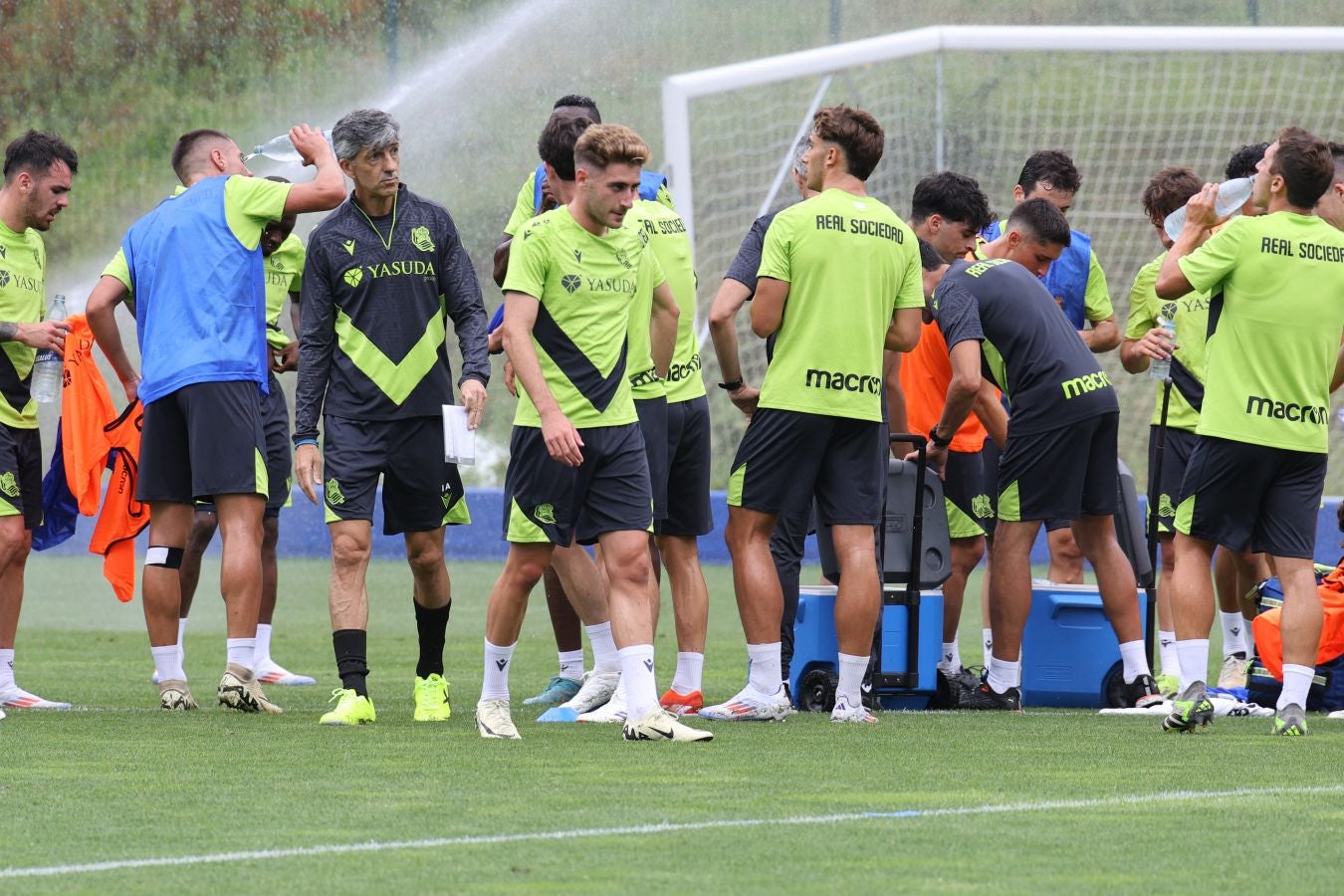 Segundo entrenamiento de la pretemporada