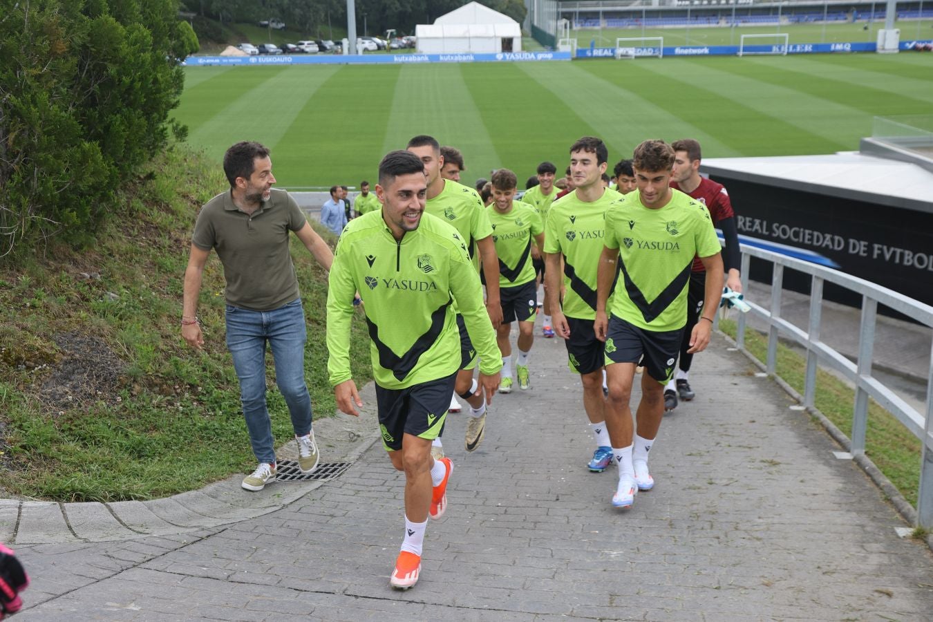 Segundo entrenamiento de la pretemporada