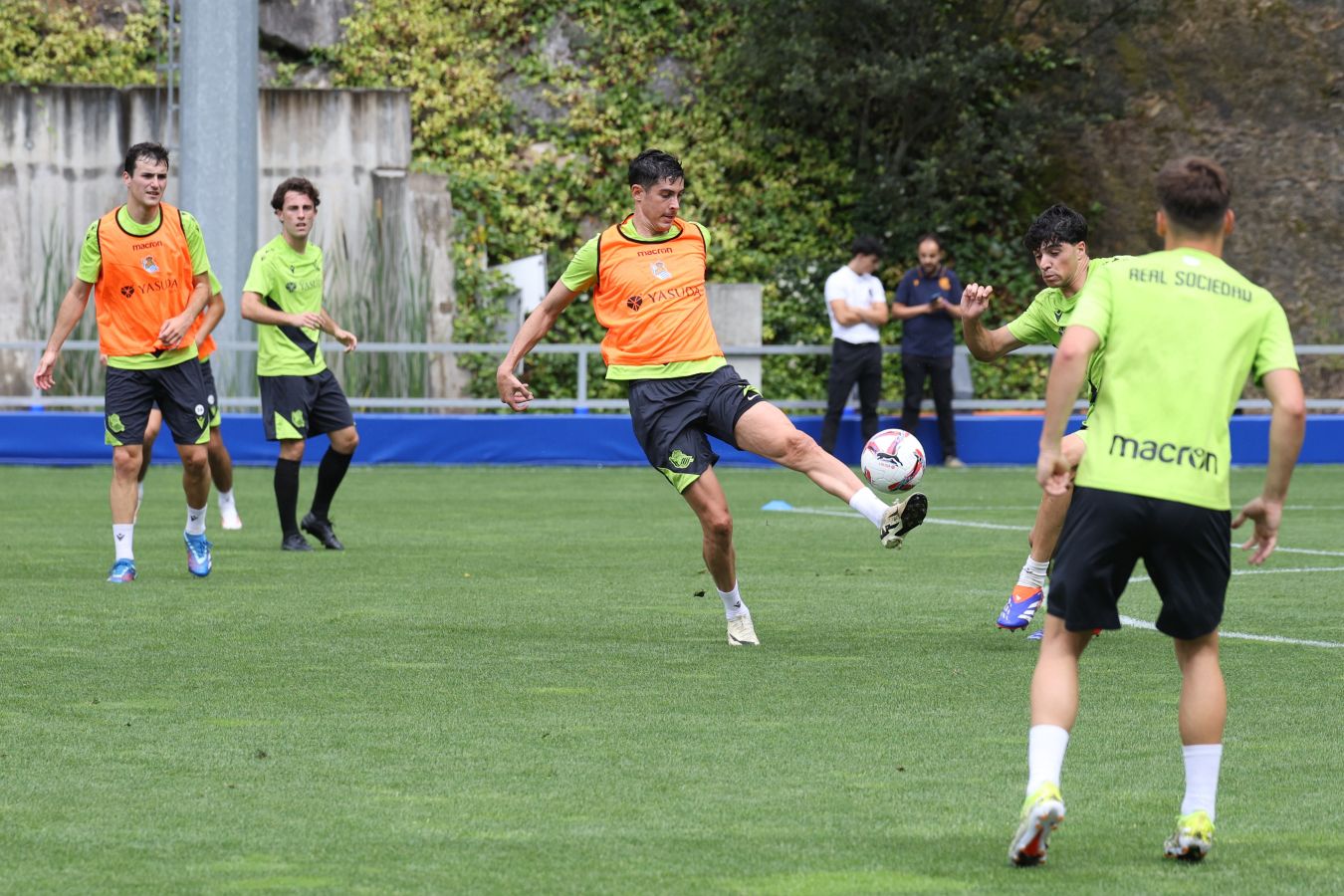 Segundo entrenamiento de la pretemporada