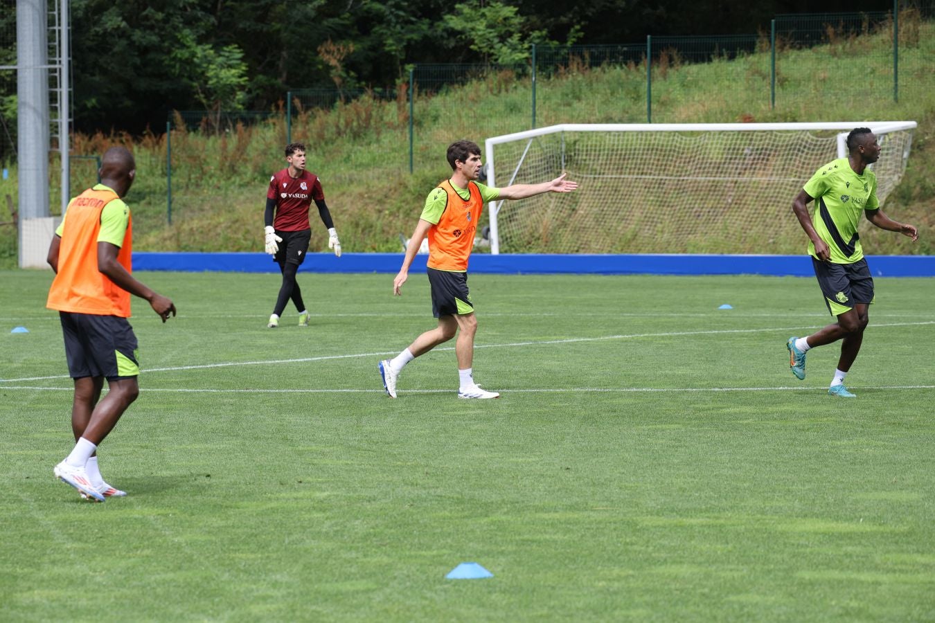 Segundo entrenamiento de la pretemporada