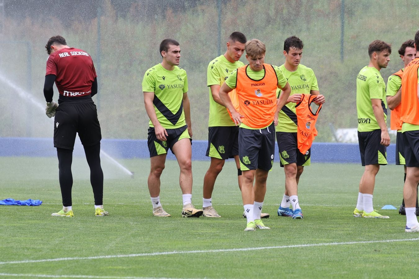 Segundo entrenamiento de la pretemporada