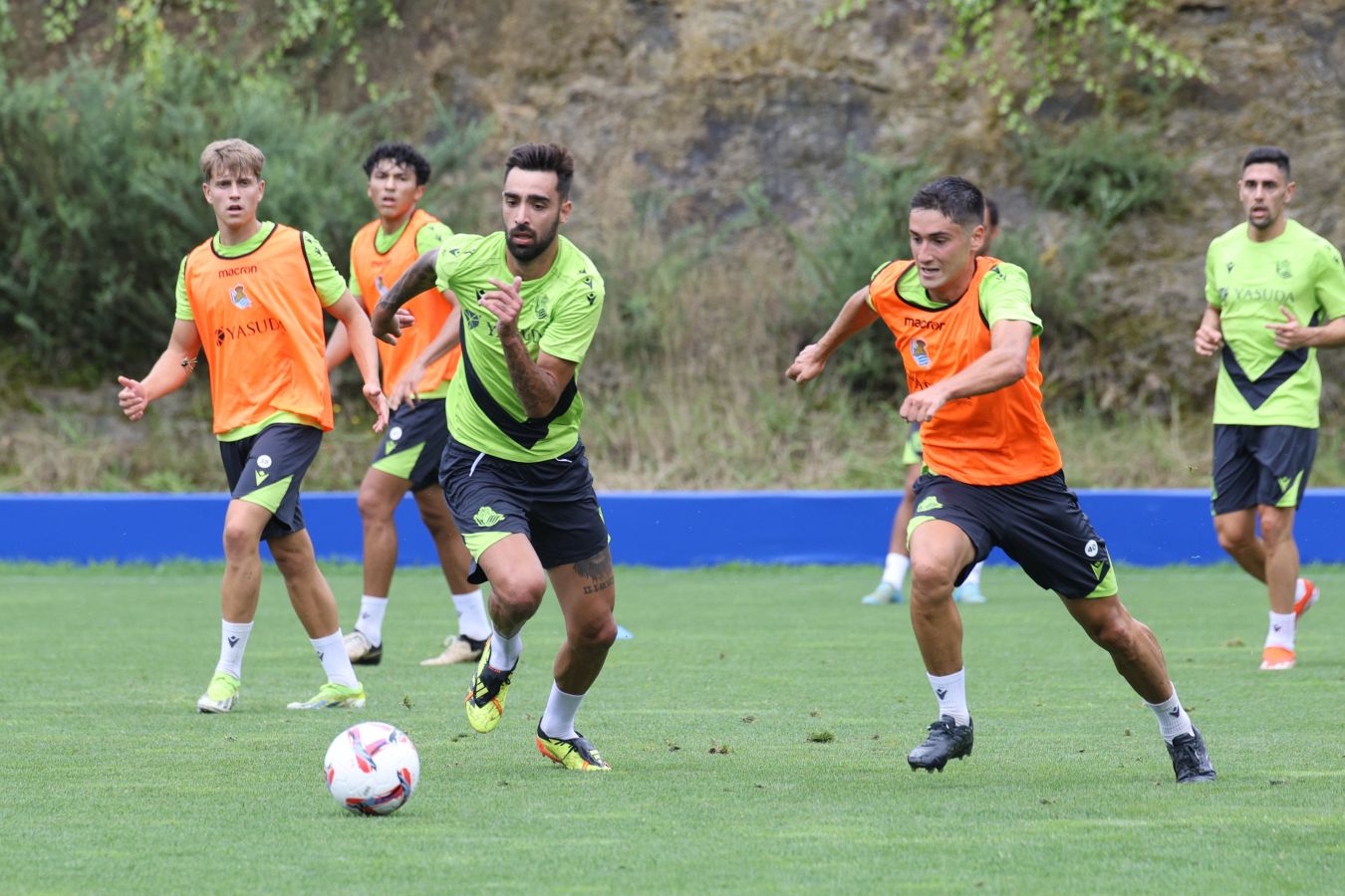 Segundo entrenamiento de la pretemporada