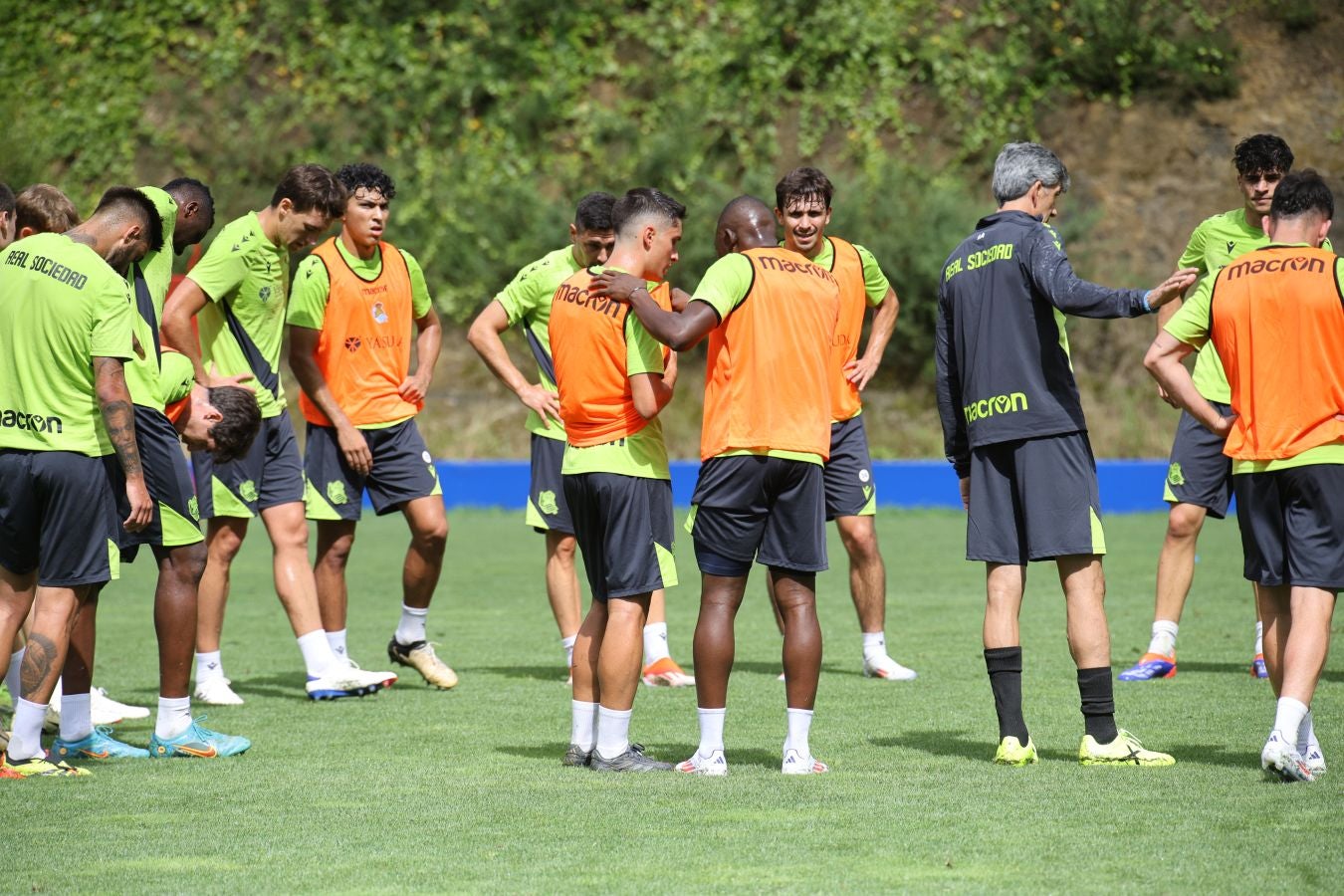 Segundo entrenamiento de la pretemporada