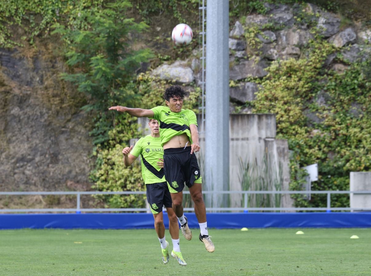 Segundo entrenamiento de la pretemporada
