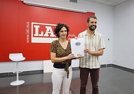 Oihana Lopetegi e Igor Arroyo hacen balance de las luchas llevadas a cabo el curso pasado.