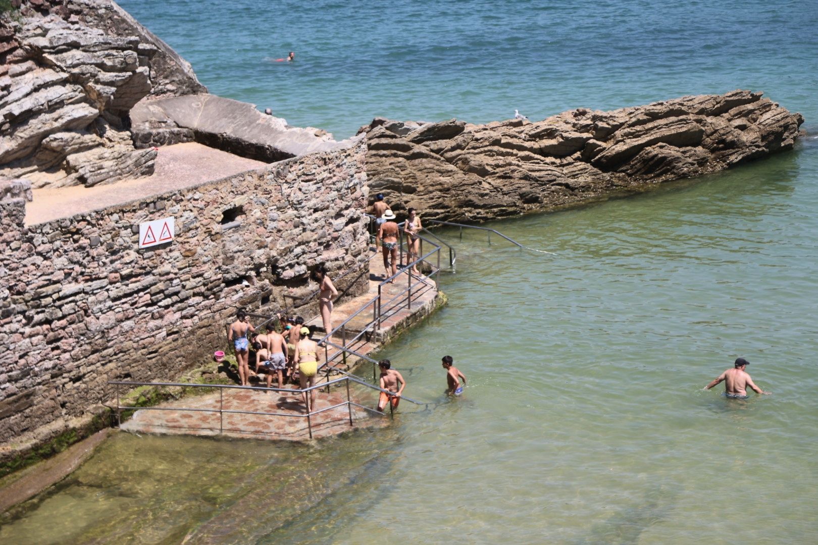 21 grados agradables que llenan la Concha