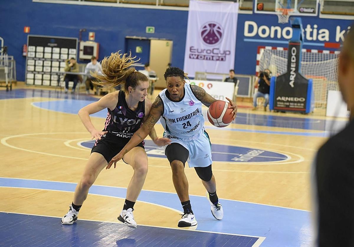 Partido de la Eurocup en la primera participación europea del IDK Euskotren.