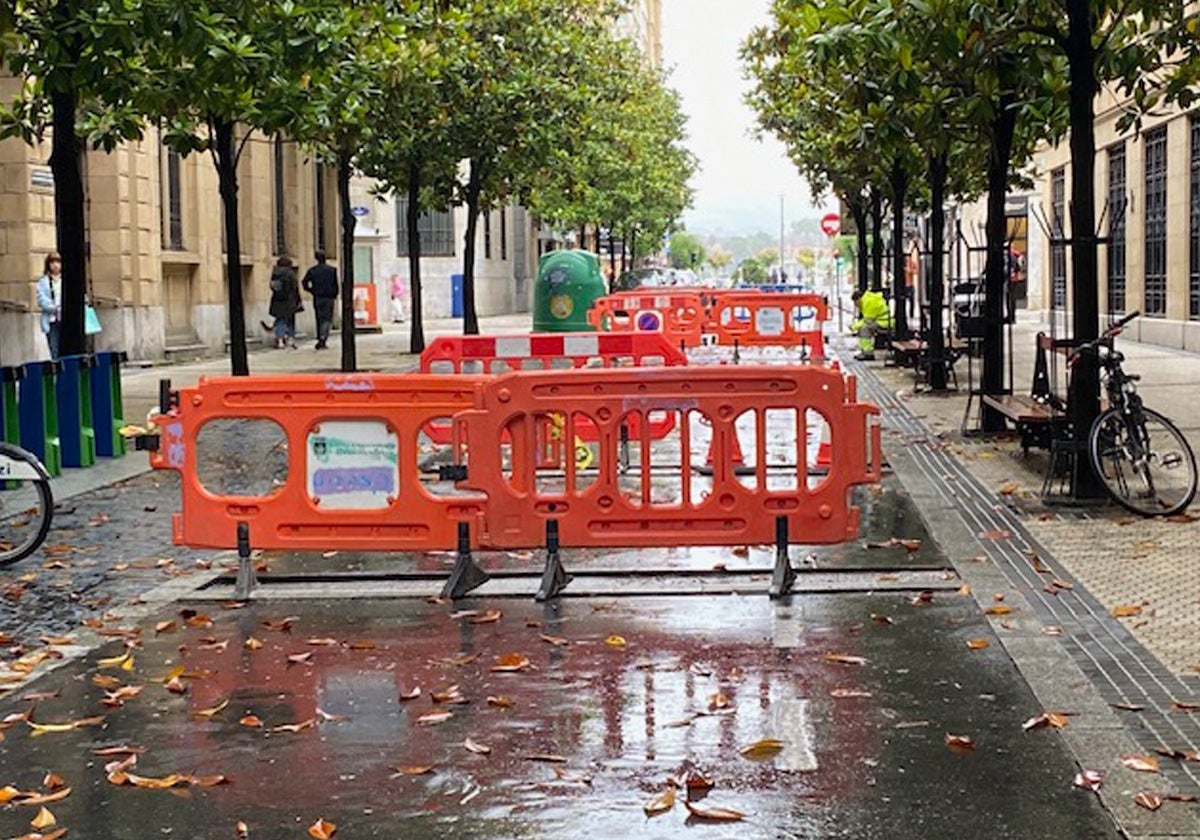 San Sebastián, obras en verano; todo un clásico