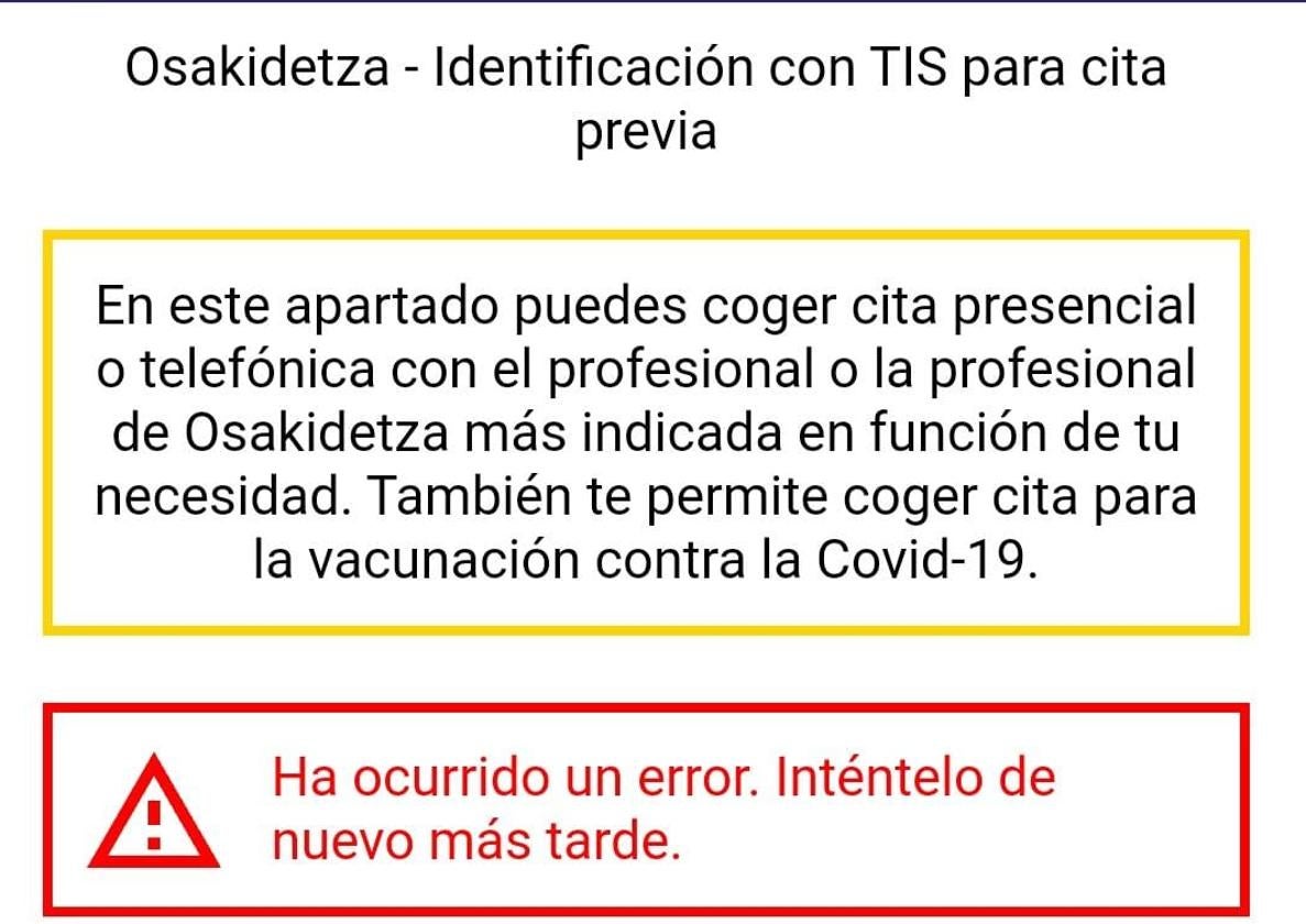Sin cita previa online en Osakidetza, con problemas en bancos como Kutxabank o Abanca y retrasos en aeropuertos