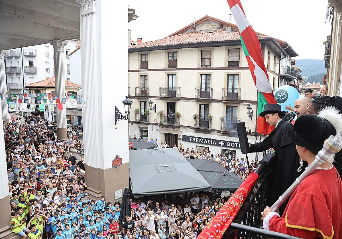 Arrancan las fiestas de Santa Ana en Ordizia