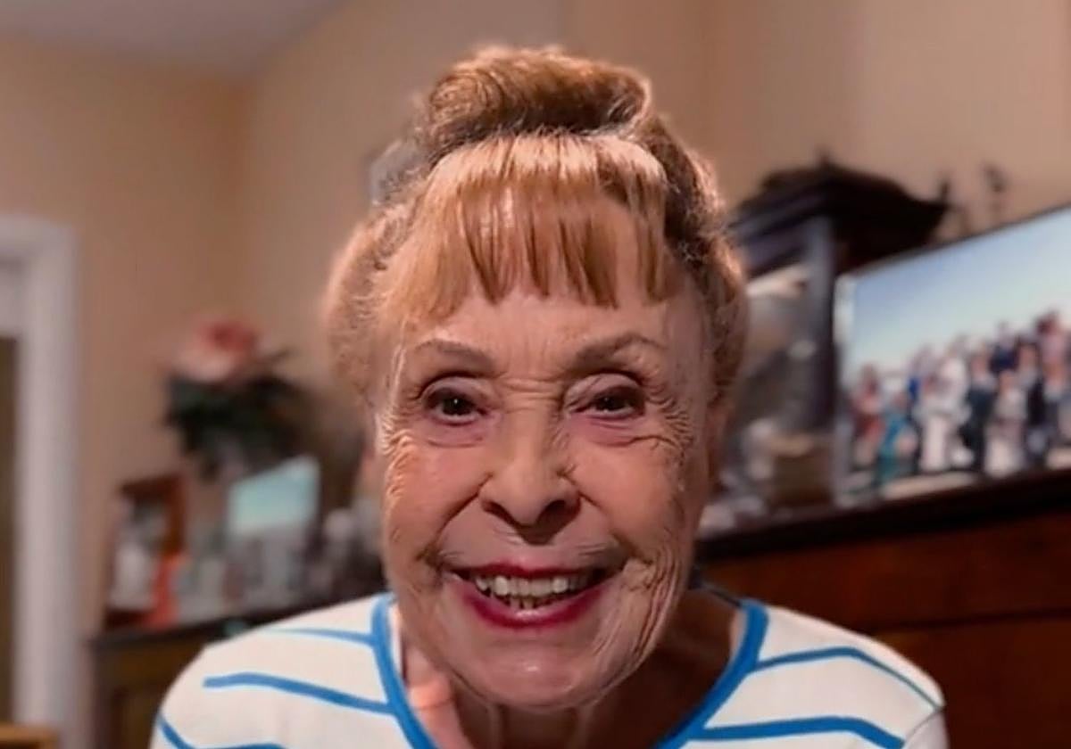 La actriz en su estreno como 'influencer', el pasado año.