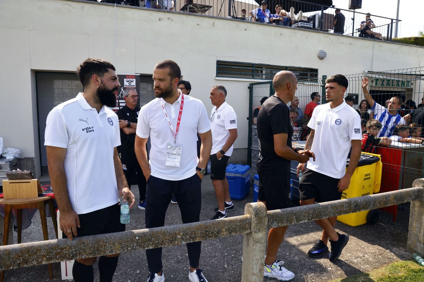 Galería de fotos del amistoso disputado entre Alavés y Real Sociedad en Laguardia