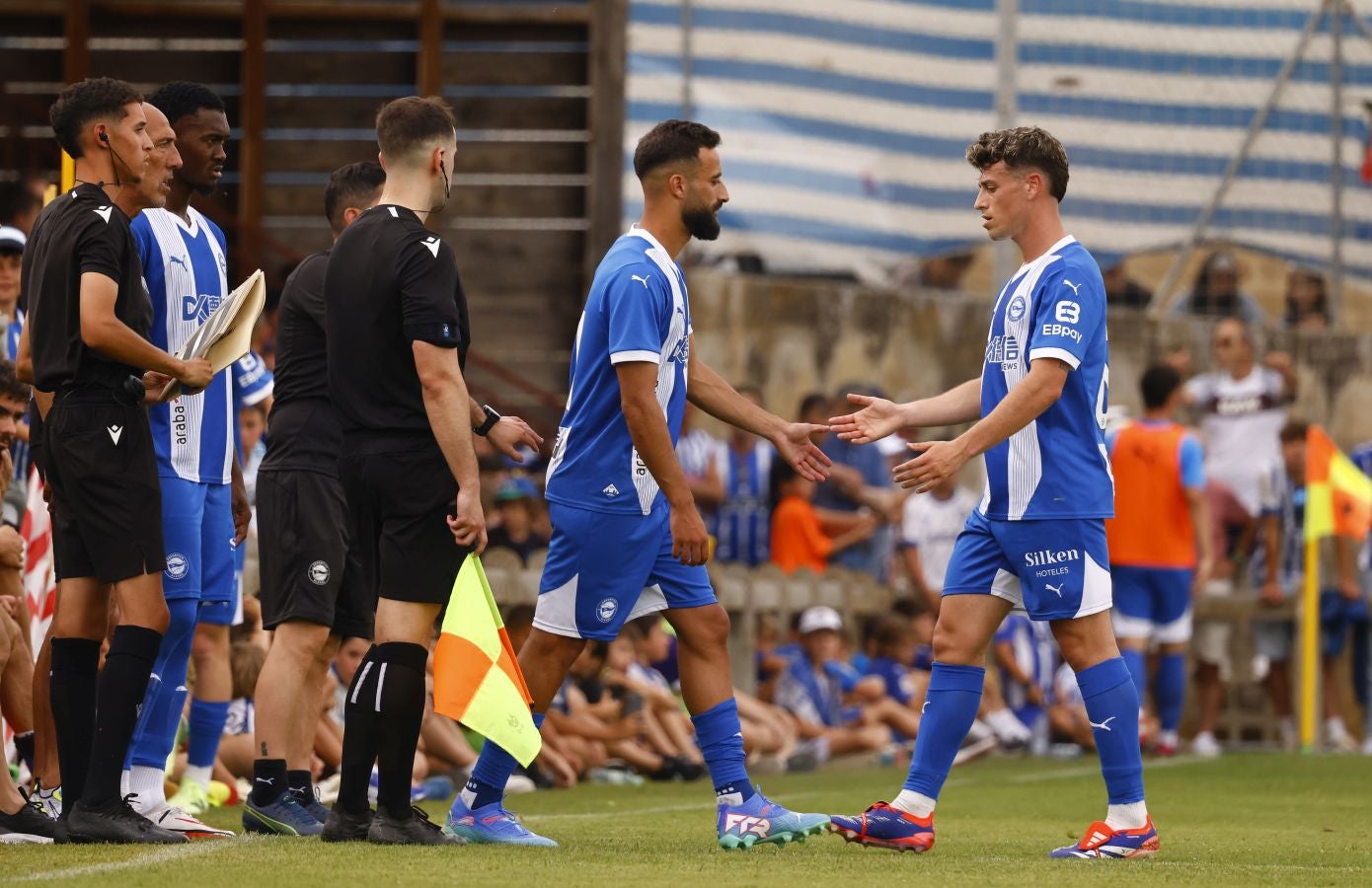 Galería de fotos del amistoso disputado entre Alavés y Real Sociedad en Laguardia