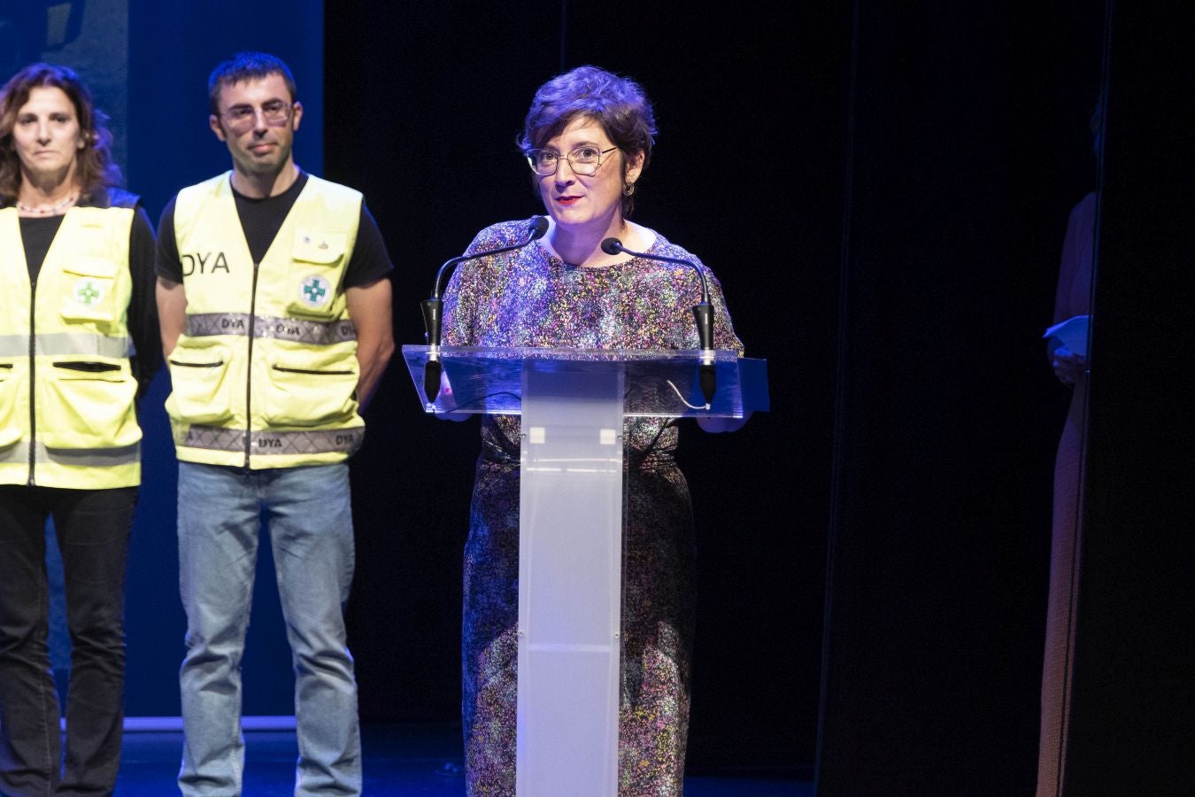 La DYA recibe su homenaje antes del chupinazo a las Madalenas