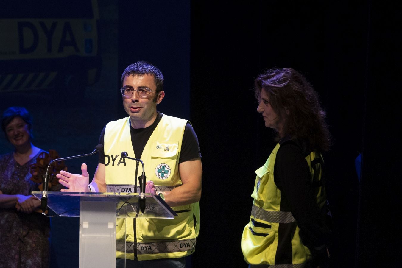 La DYA recibe su homenaje antes del chupinazo a las Madalenas