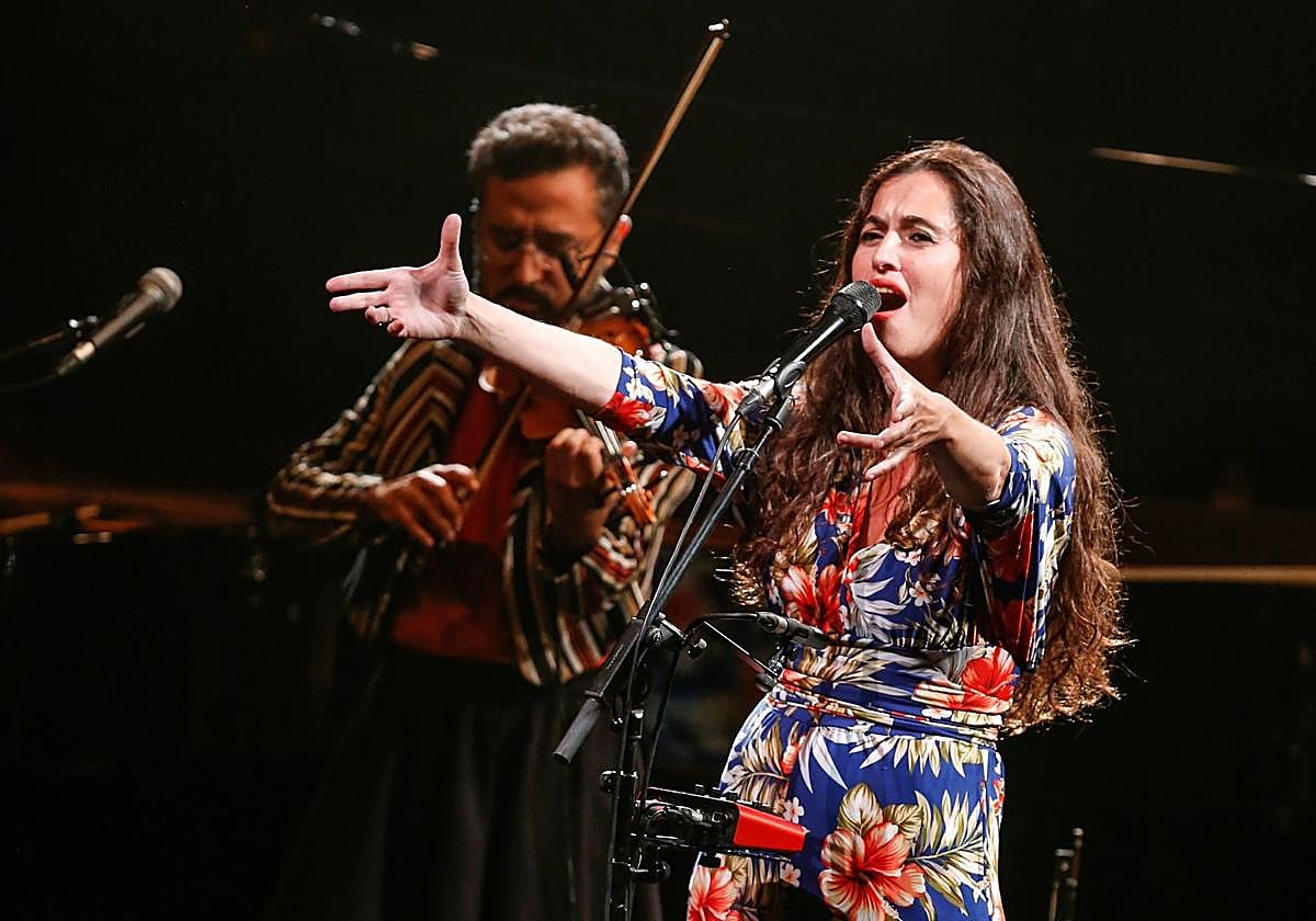 Silvia Pérez Cruz en una participación anterior en el Jazzaldia.