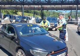 Comienzan en Biriatou los controles de la Gendarmería francesa por los Juegos