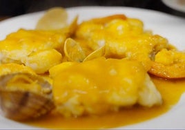 Receta del rape a la americana de Mari Carmen Otaegi