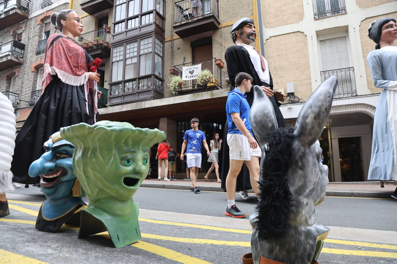 El txupinazo oficial abre las fiestas de Santa Ana en Ordizia