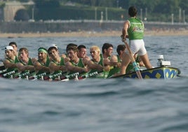 Hondarribia ganó la Bandera de Trintxerpe, disputada en San Sebastián, en la undécima jornada de la liga en agosto de 2004.