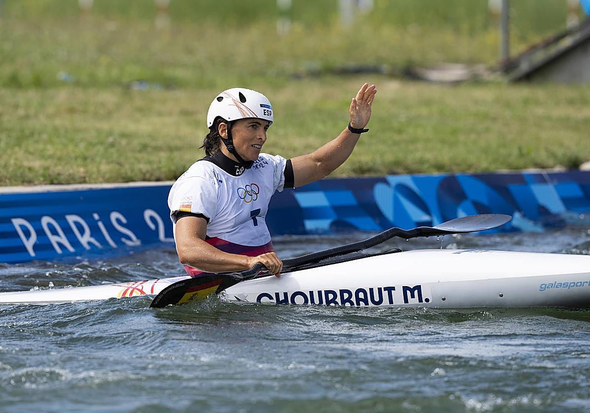 Adiós a la medalla en K1 eslalon