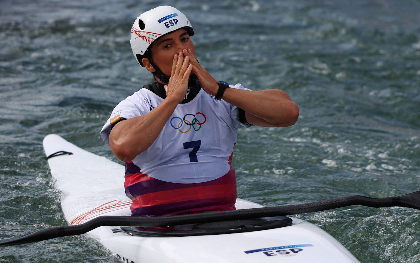 Adiós a la medalla en K1 eslalon